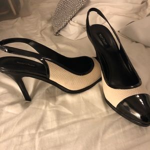 White House/Black Market size 10 sling backs